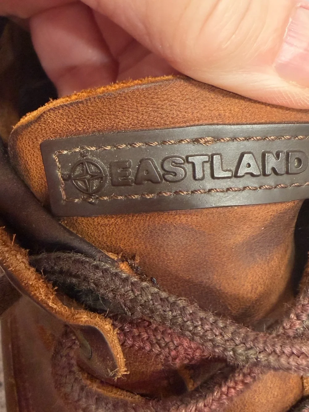 Vtg EASTLAND Seneca Camp Moc Chukka Leather Boots - Men’s Size 9.5 - Brown